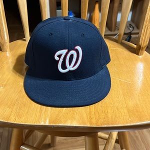 Washington nationals men’s fitted cap